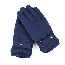 Мужские ветрозащитные уличные спортивные перчатки зимние теплые варежки Коралловая бархатная подкладка лыжные перчатки зимние перчатки мужские