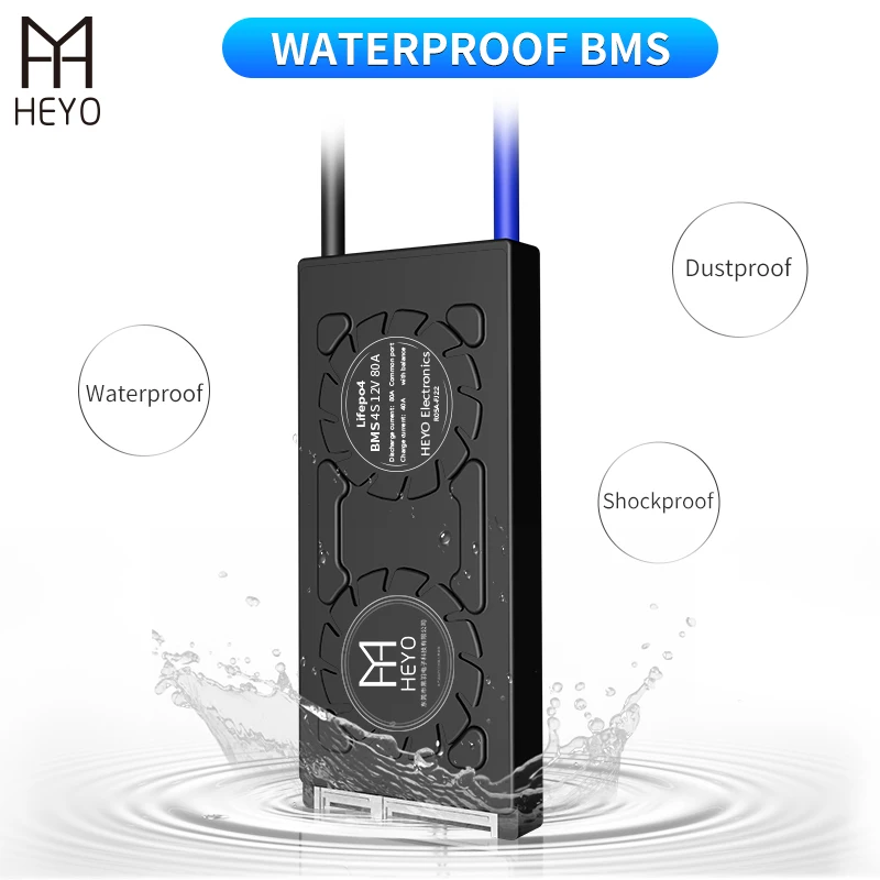 HEYO NMC Li Ion BMS 3S 12V 10A 20A 30A 40A 50A 60A 12 6 V 18650 литиевая батарея защитная доска с