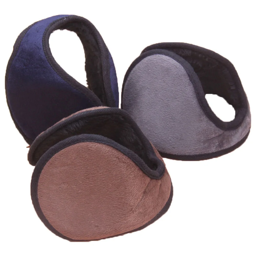 Hot Unisex Winter Casual Warm Ear Muffs Earflaps Women Girls Soft Earmuffs Ear Warmer Cover Wrap Band And Bandless Ear Muff