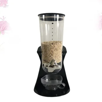 

1PC Useful Practical Durable Storage Canister Oatmeal Machine Grain Dispensers for Cornflake Oatmeal Canister Dry