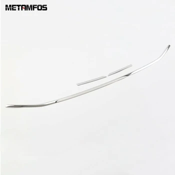 

For Volkswagen T-ROC TROC 2017 2018 2019 Stainless Steel Front Bumper Bar Strip Molding Trim Exterior Accessories Car Styling