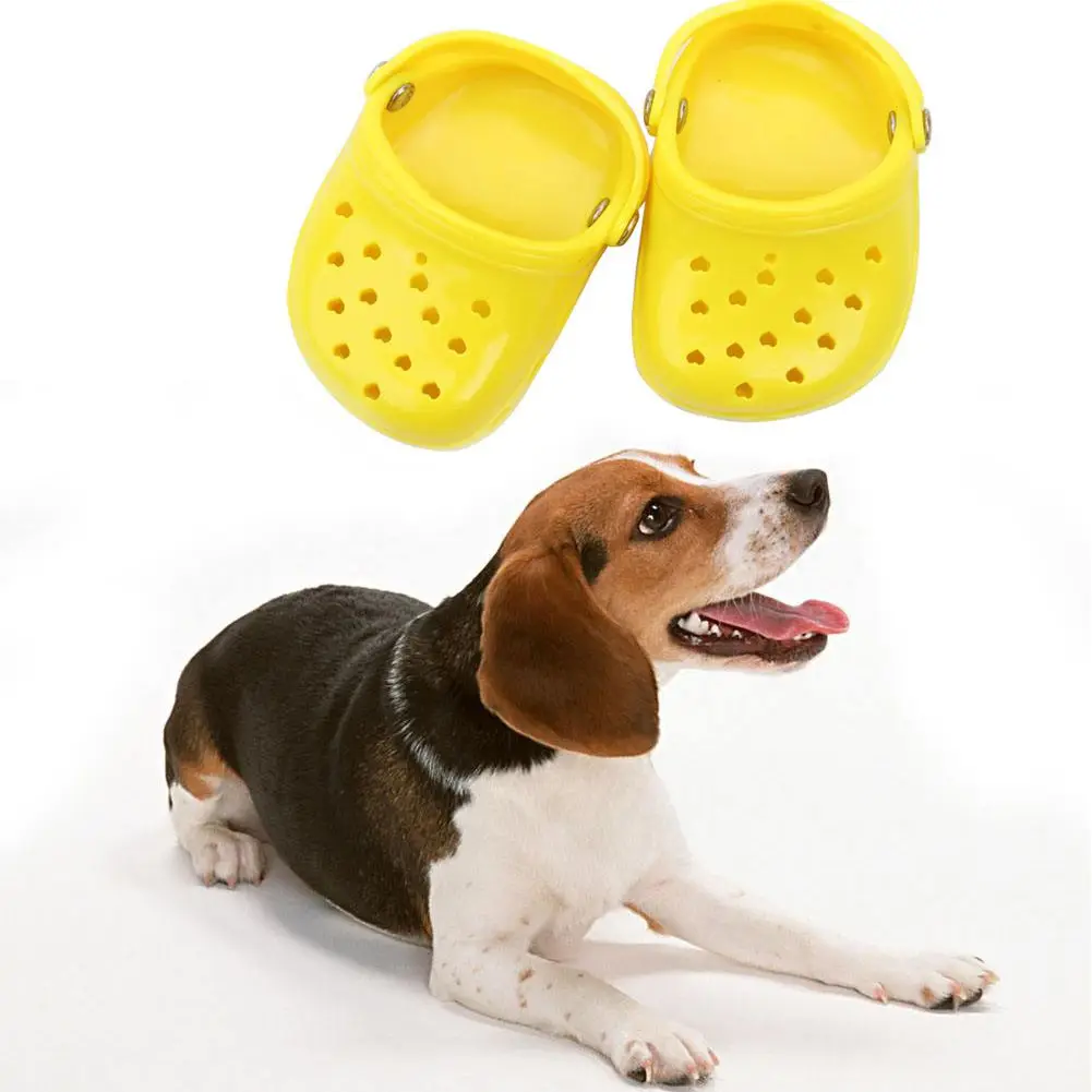 Title 8, Summer Dog Shoes Hollow Out Slippers Pet Breath...