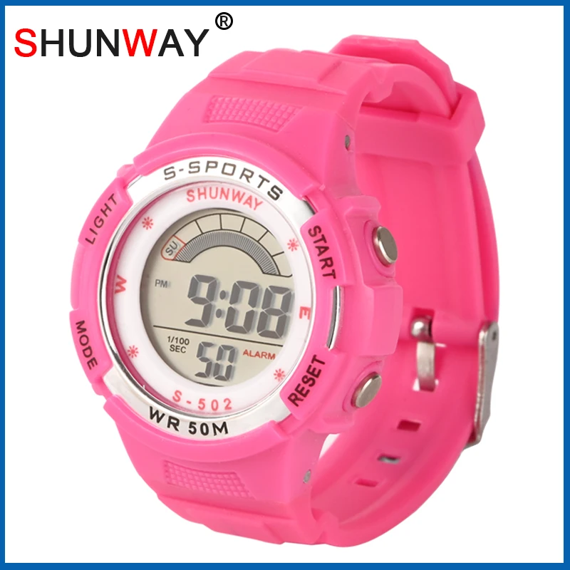 Kids Watch Children Clock Digital Underwater Electronic Sport 50M Movement Swim 502 Working