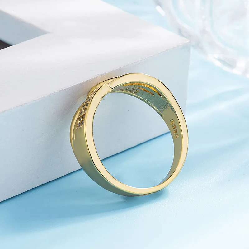 Kemstone Creatived Engagemnet кольцо медь золото посеребренное кольцо для женщин ювелирные изделия подарок