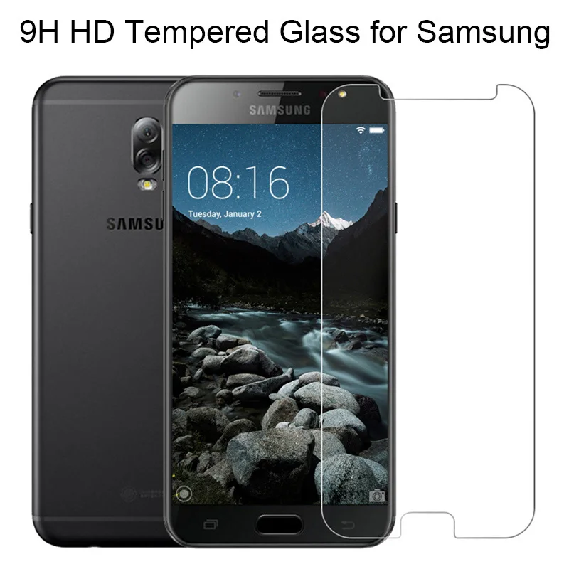 Закаленное стекло для Samsung J2 Pro J3 J5 J7 протектор экрана телефона Передняя пленка