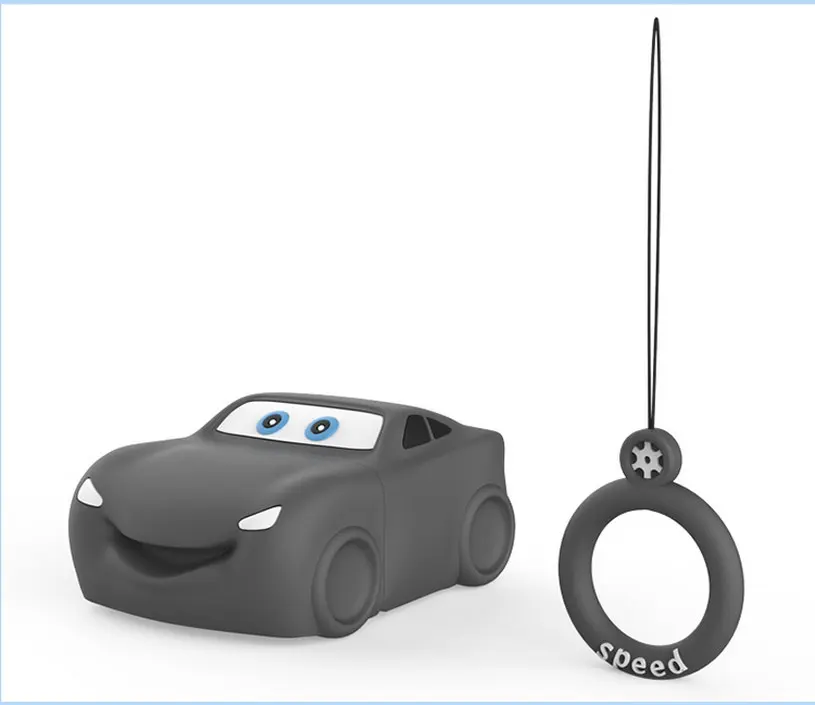 Мультяшные беспроводные Bluetooth наушники чехол для AirPods 2 мягкие силиконовые автомобильные наушники чехол для Airpods 1 2 защитный