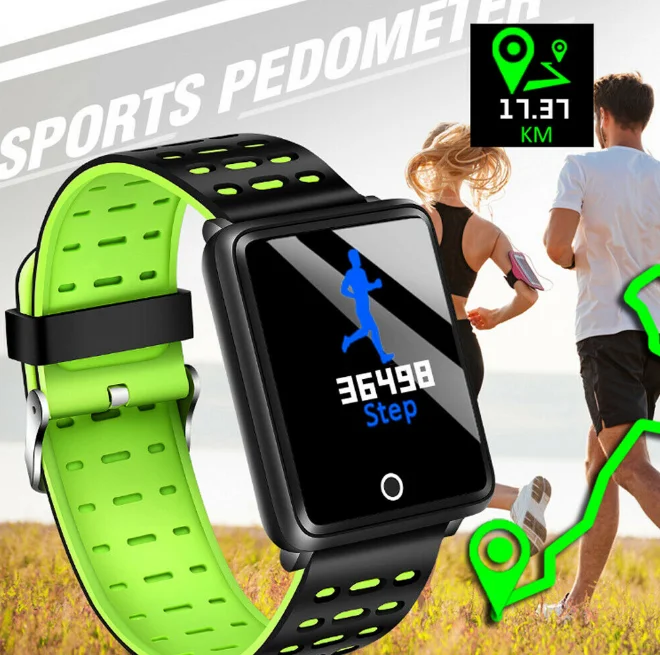 F3 smart bracelet color screen heart rate blood pressure exercise step ip68 waterproof Smart Wristband fitness Blood Pressure