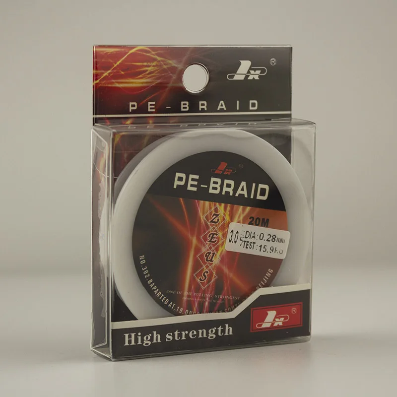 

Factory Direct Selling Zeus 20m Dyneema Imported from Japan Ultra-strength Tension Fishing Line