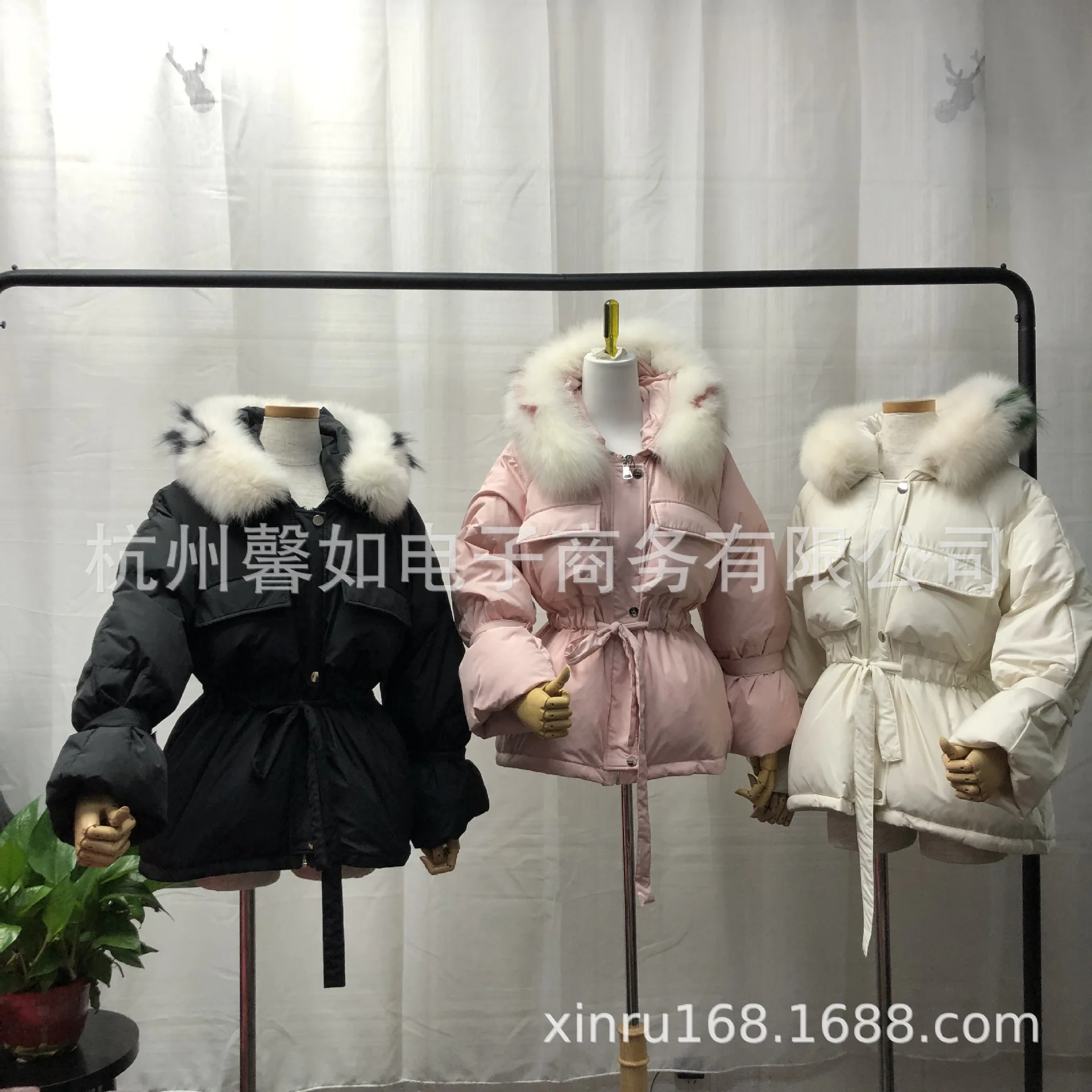 Стиль женский короткий пуховик корейский стиль Dongdaemun большой карман толстый приталенный пуховик