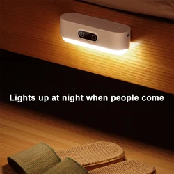 Veilleuse tactile avec capteur de mouvement PIR pour enfants, rétro éclairage pour escaliers, cuisine, chambre à coucher, armoire, garde robe 