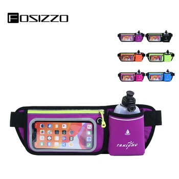 

FOSIZZO Waist Packs Water Resistant Waist Bag Unisex for Phone with Kettle For Running Sporting Outside Waist Bag FS5142
