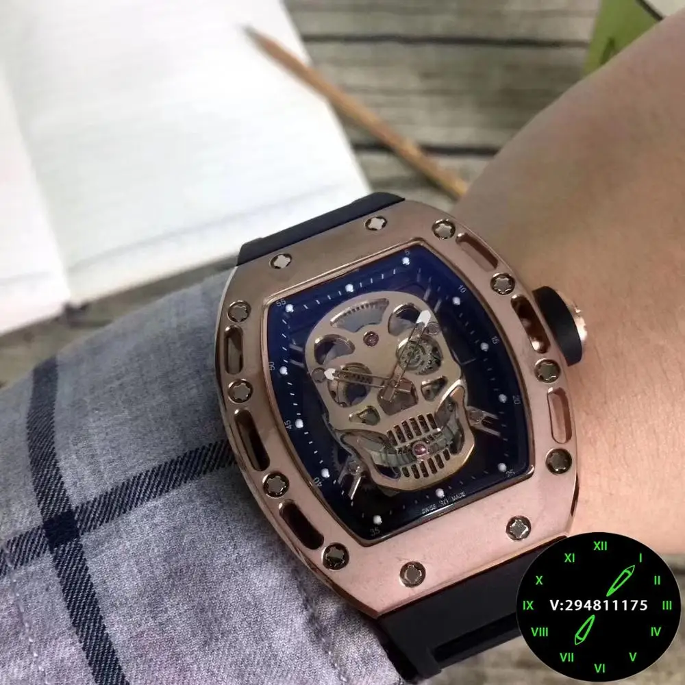 

WG0973 Mens Watches Top Brand Runway Luxury European Design Automatic Mechanical Watch