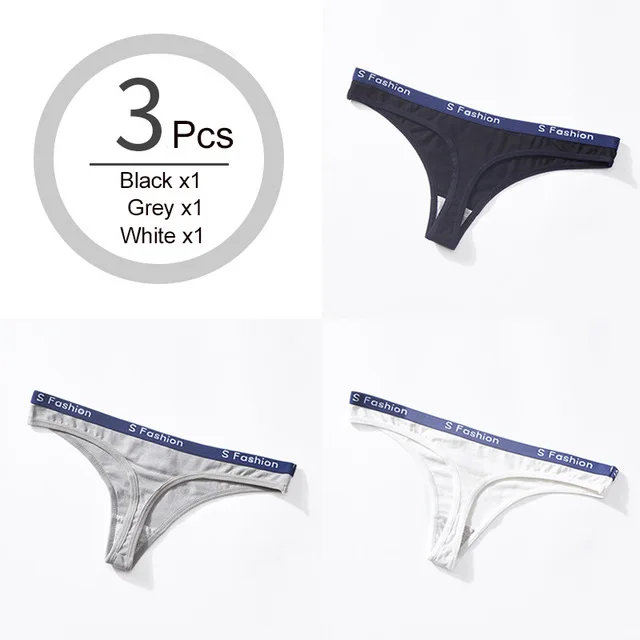 Set 4 VDOGRIR, женские модные трусики, бесшовные, хлопок, стринги, нижнее белье, женские трусики, женские трусы, сексуальное женское белье, стринги, трусы - Цвет: Set 4