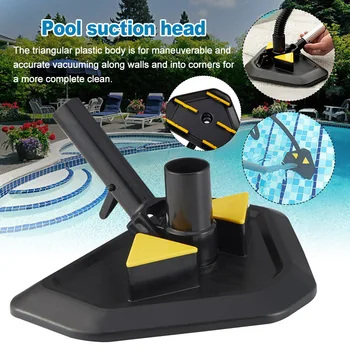 

Suction Head Vacuum Cleaner Outdoor Home Cleaning Tool Accessories Stains Pond Brush Universal Durable Hot Spring Swimming Pool