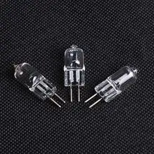 5 шт./лот G4 галогенная лампа 6v G4 лампа лампочка для инструмента микроскоп светильник лампа 5 Вт G4 6V 5W10W 20 Вт G4 6В 35Вт