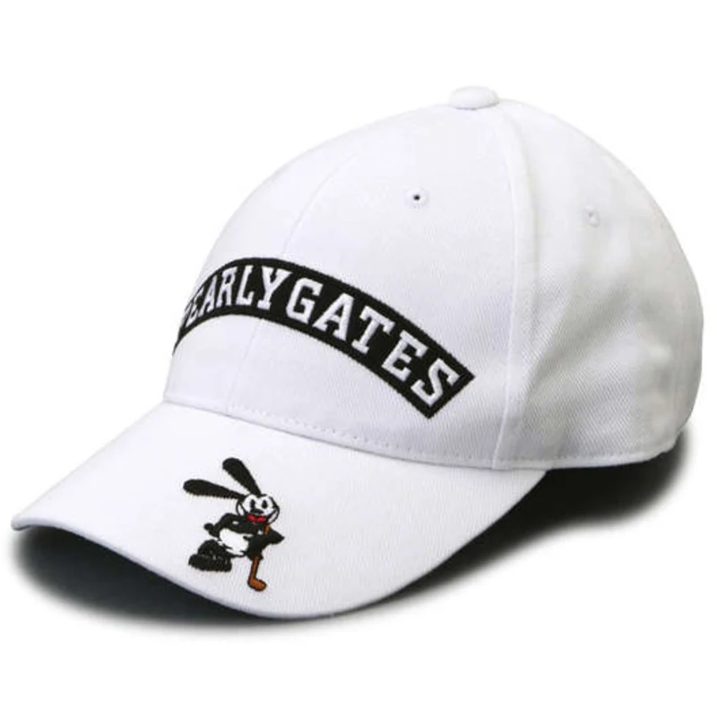 Пол PG golf hat 4 цвета спортивная бейсболка Выходная Шляпа новая солнцезащитная Кепка из чистого хлопка шапка для гольфа Cooyute - Цвет: Белый