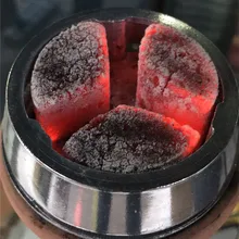 2020 Baru 48 PCS/Kotak Cocoblade Arang Batok Kelapa untuk Shisha Hookah Arang Pemegang Batubara Mangkuk Arang Pemanas(China)