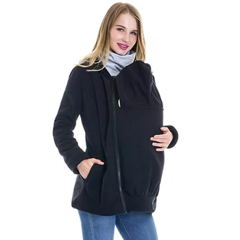 

Women Hoodie Thickened Winter Pregnant Women 'S Sweatshirts Baby Carrier Wearing Hoodies Maternity Mother Kangaroo Clothes