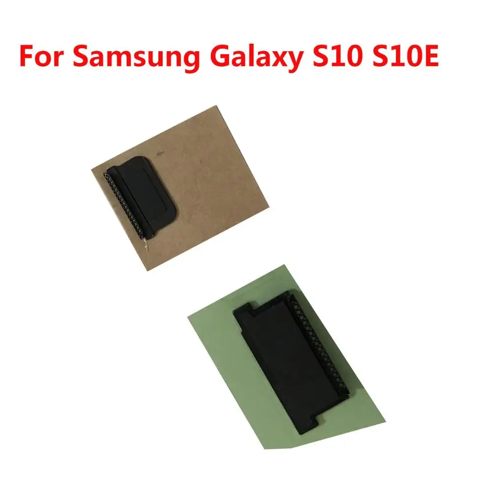 

2PCS For Samsung Galaxy S10 S10E S10 Plus G973 G970 G975 Metal Ear Speaker Mesh Cover Black