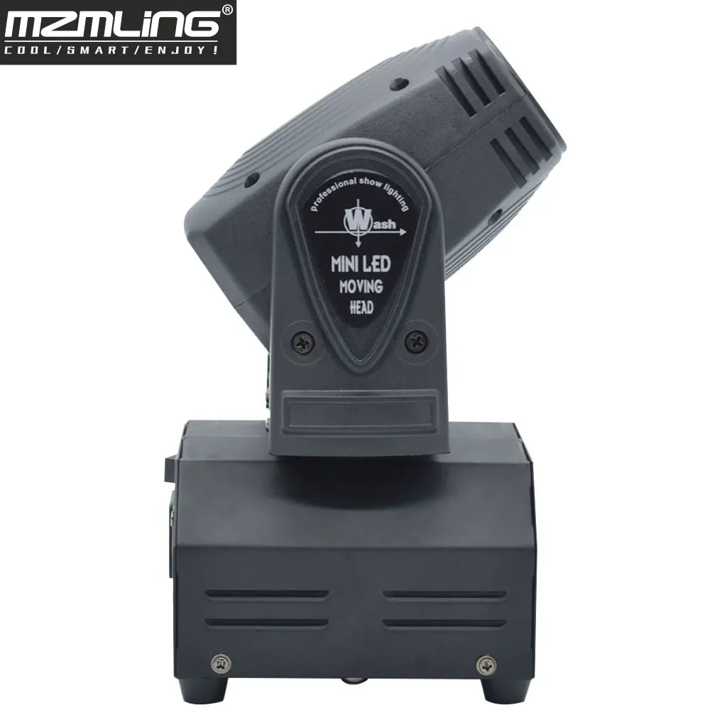 Светодиодный сценический мини светильник DMX512 прожектор с вращающимся лучом CREE RGB