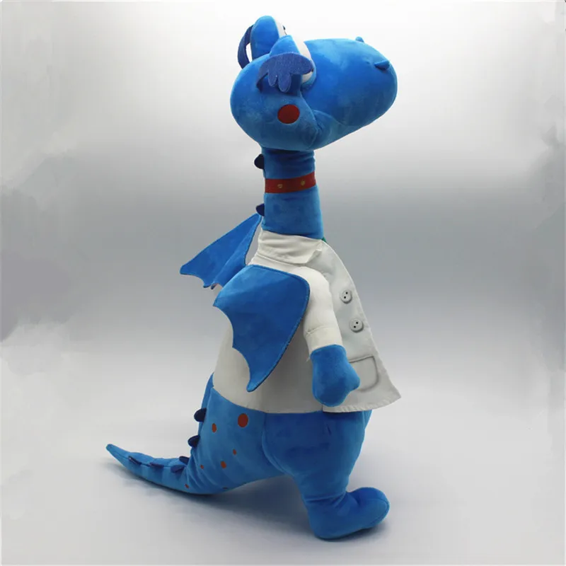 1piece 55cm 21inch Doc Mcstuffins Doc Mcstuffins Clinic Plush Toys Doctor Blue Dragon Soft Stuffed Animal Dolls