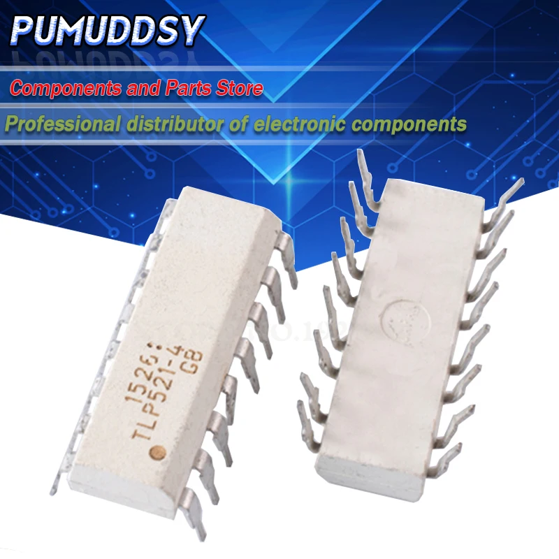 10 шт. оптопары TLP521 4 4GB DIP16 IC|Интегральные схемы| |