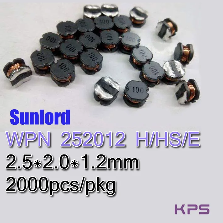 WPN 252012 H проводной индуктор SMD автомобильный тв видео аудио компьютер навигация vr