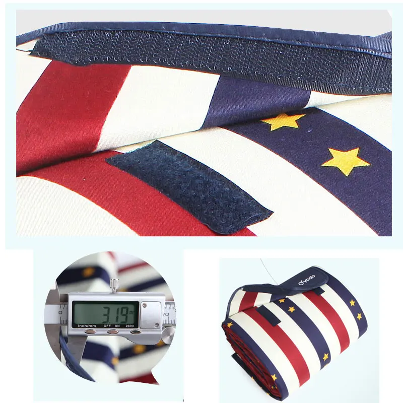 MENFLY кемпинг коврик для пикника пляжный отдых на природе подушки складной парка