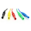 TL652 High Quality 13AWG flexible silicone extension test leads 4mm male Banana Plug to Female socket ► Photo 3/6