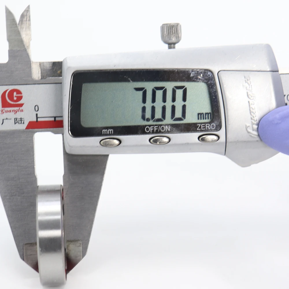 ABEC-5 자전거 베어링 수리 부품, 17287-2RS 볼 베어링, 17287RS 61902/17, 17*28*7mm, KOOZER XM490 BM440 허브 패스스 Novatec