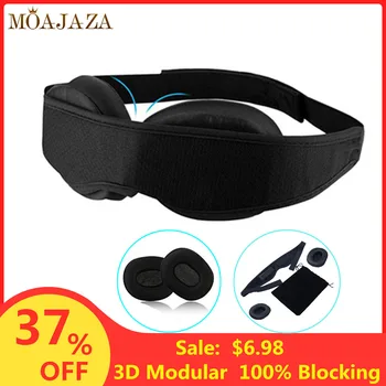

3D Sleep Mask Modular Light-proof Sleeping Eye Mask Adjustable Soft Eye Cover Eyepatch Shade For Travel/Office Rest Portable