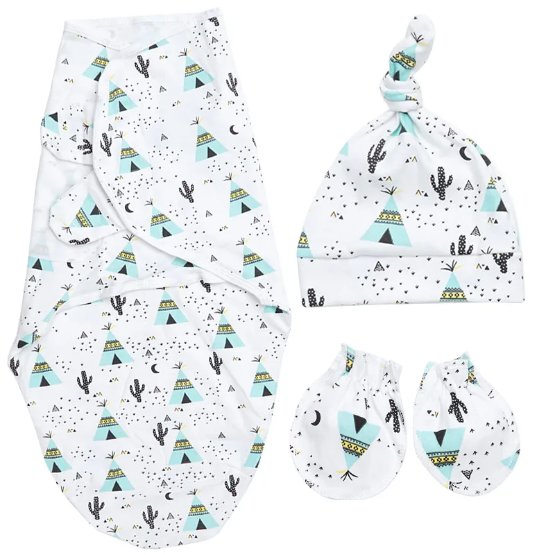 tent size L 3 шт./партия, дропшиппинг, пеленка одеяла для младенцев, пеленка одеяла, конверт для новорожденных, марлевый подгузник, милый спальный мешок, аксессуары для коляски - Цвет: tent size L