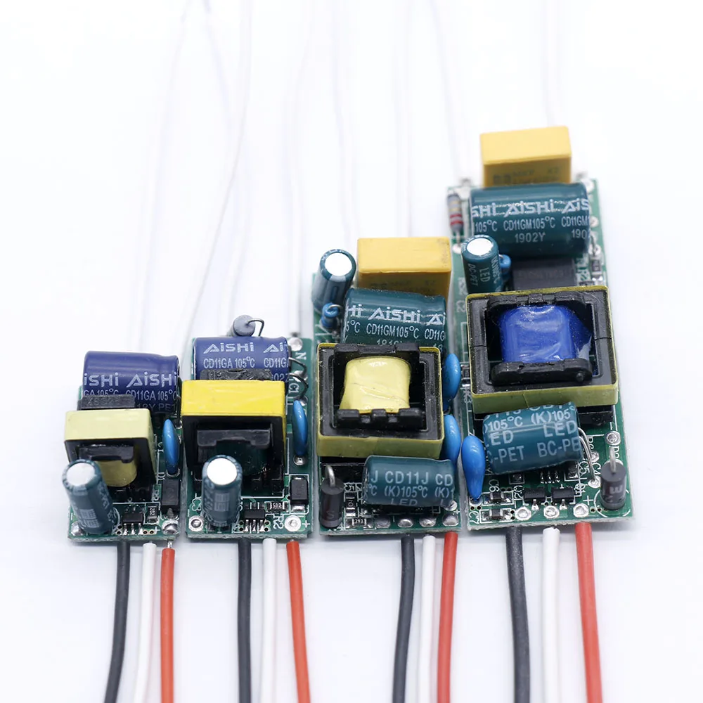 

LED Two-color isolation driver 300mA 3w/4-7W/8-12w/12-18W Dual color driver three pins LED Power Supply Lighting Transformers