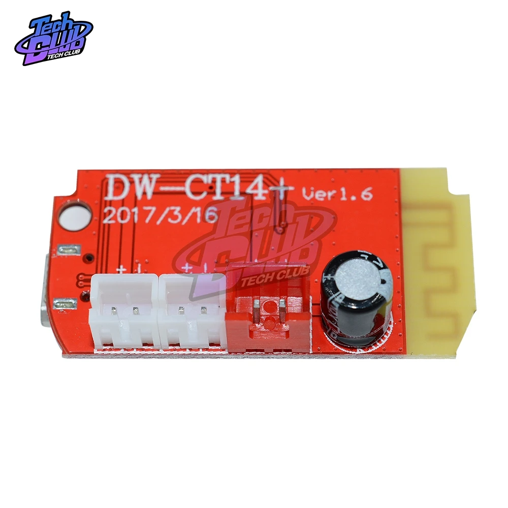 5W+5W Bluetooth Module Power Amplifier Board CT14 Micro 4.2 Stereo 5VF Mini with Charging Port for Refitting Idle Sound Box