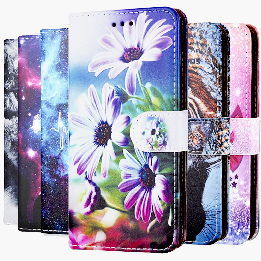 Luxury Flip book leather case on For Samsung Galaxy A02 Cover A 02 SM-A022M A022F coque | Мобильные телефоны и аксессуары