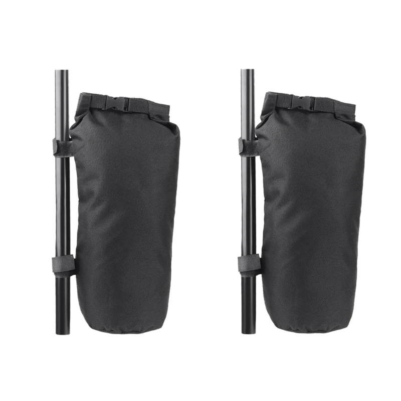 Black1 Outdoor Tent Sandbags Camping Windproof Weight Bag Outdoor Protective Cover Sandbag Tent Legs Beach Tent Leggings Weight Bag - Цвет: Black1