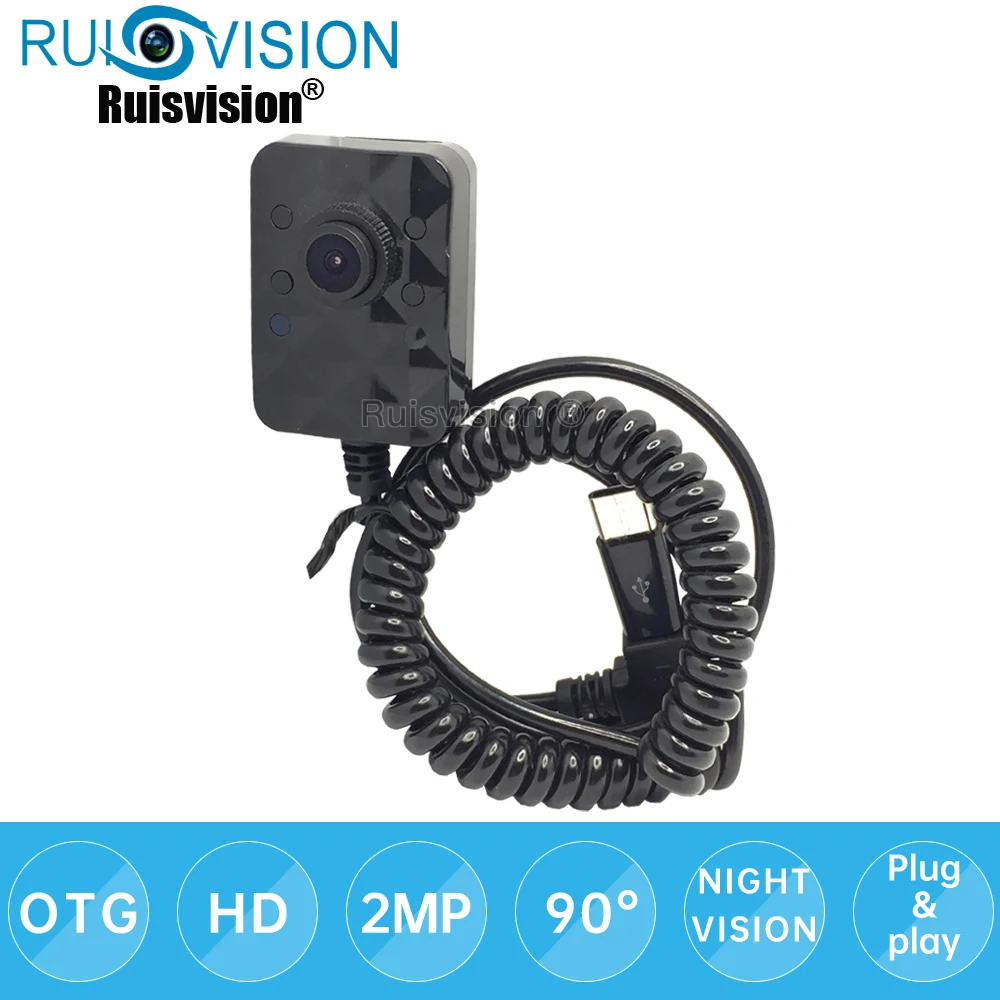 1080P Android OTG камера Мп Мобильный Micro USB маленькая нм ИК Инфракрасная микро