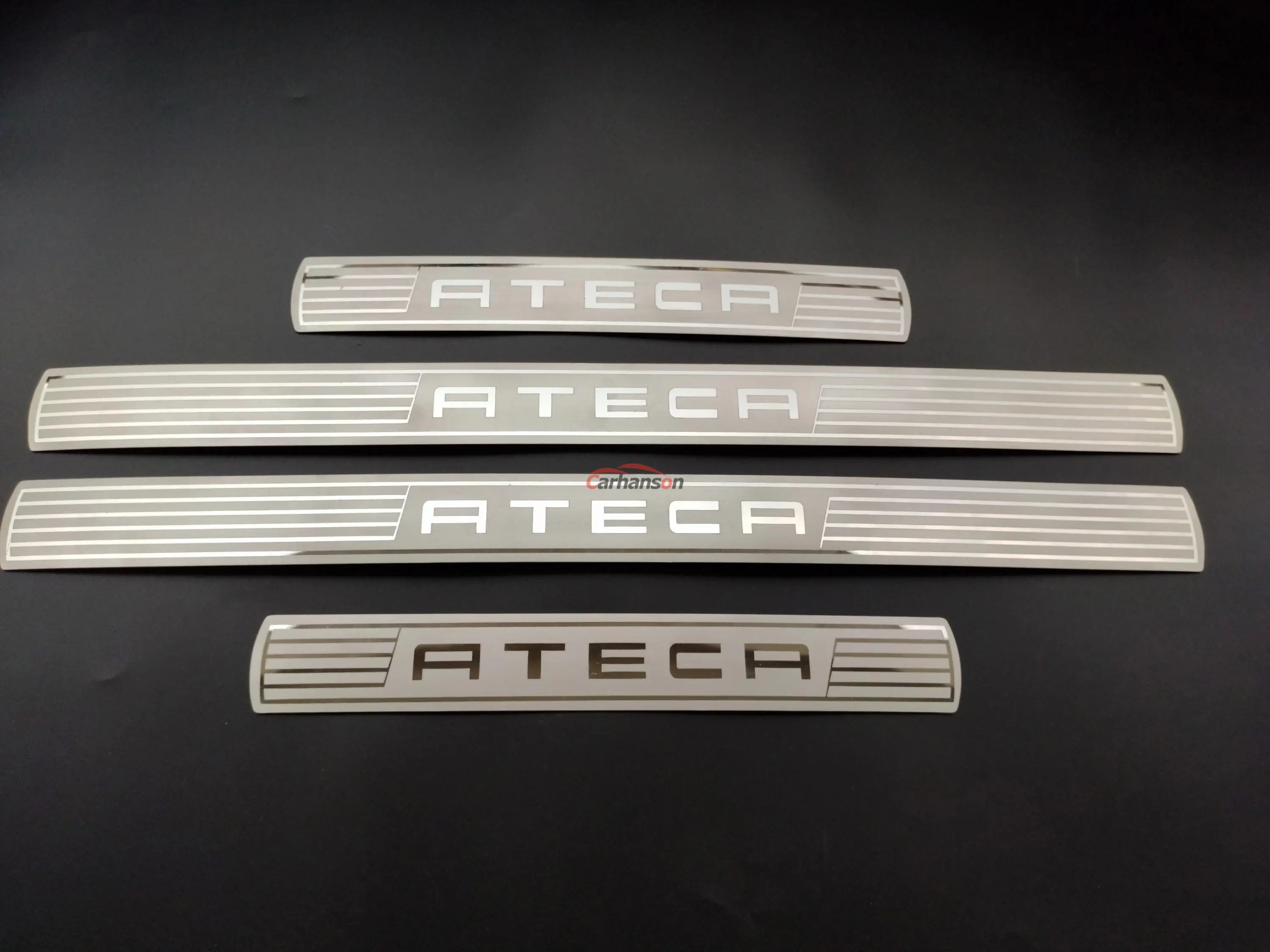 Для стайлинга автомобилей сиденье Ateca аксессуары эталонный стиль Xcellence FR Накладка на порог автомобиля защитная наклейка