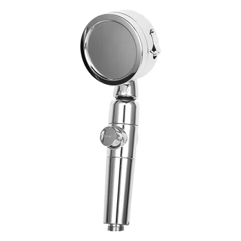 

360° Rotational Rain Shower Head Filter High Pressure Bath Showers Accessories For Bathroom Water Saving Adjustable Sprayer ABS