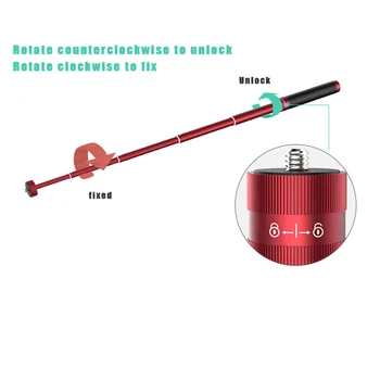 

Selfie Stick Tripod Rotation Extendable Action Camera Accessory Portable Tripod Stand for Pocket/Osmo FKU66