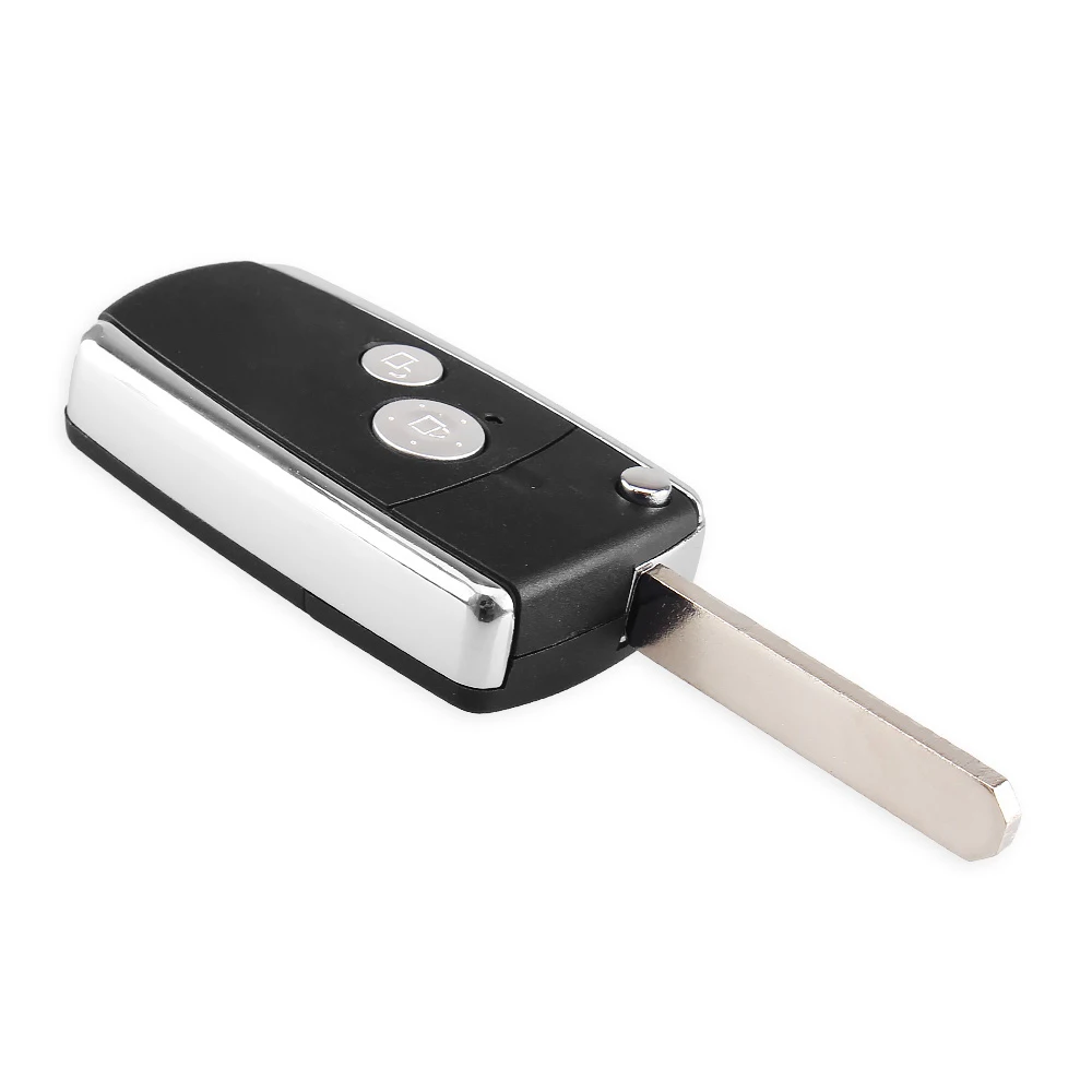 SET DI RIPARAZIONE 2 Micro Pulsanti 2 Tastiere Compatibili Con Chiave Pieghevole Radiocomando Chiave Auto