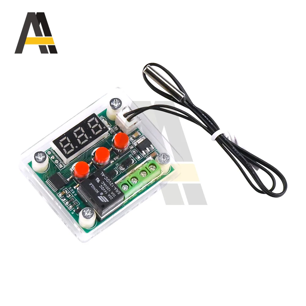 

W1209 Thermostat Button Acrylic Shell Case Box W1209 Acrylic Transparent Shell Protective Shell