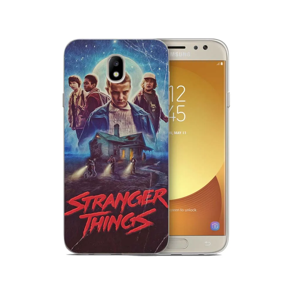 C89 Очень странные дела чехол для телефона для Samsung Galaxy J2 Pro J3 J4 J5 J6 J7 J8 ЕС плюс чехол Etui - Цвет: C89