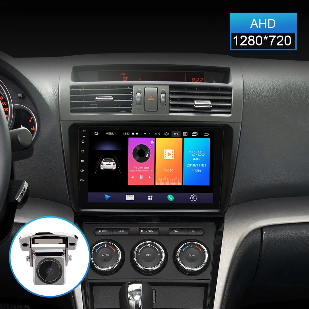  ISUDAR Car Radio For Mazda 6 2008 2009 2010 2011-2014 2 din Android 9 Autoradio Multimedia GPS DVR 