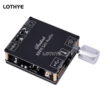 미니 블루투스 5.0 무선 오디오 디지털 파워 앰프, 스테레오 보드, 블루투스 앰프, 3.5mm USB 앱, C50L, 50W x 2