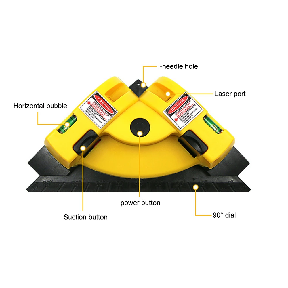 Плитка для стен 90 градусов плитка для артефакта нивелировочная машина лазерный угломерный инструмент для заземления под прямым углом