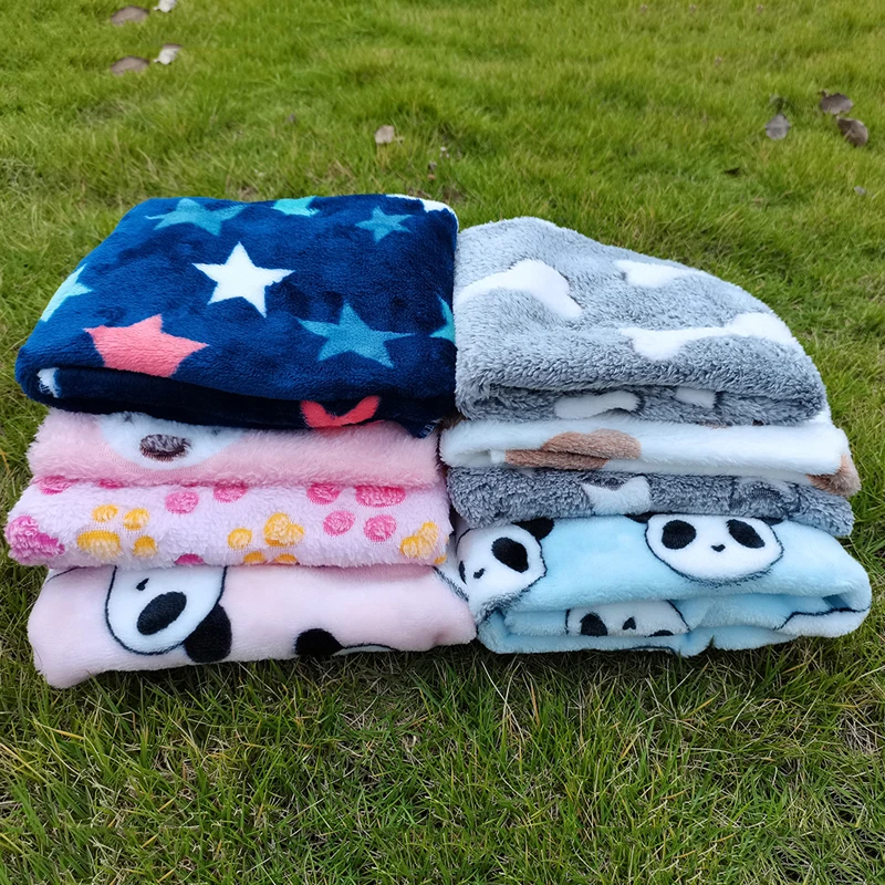 Title 1, Pet Mat Dog Blankets Soft Flannel Fleece Warm S...