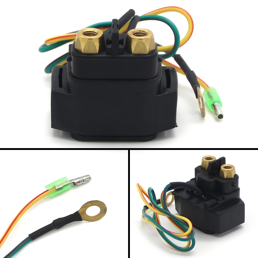 Соленоид реле стартера мотоцикла для Tohatsu 3H8-76040-0 MFS15A MFS15B2 MFS18B2 MFS25A MFS25B MFS30A MFS30B MFS40A