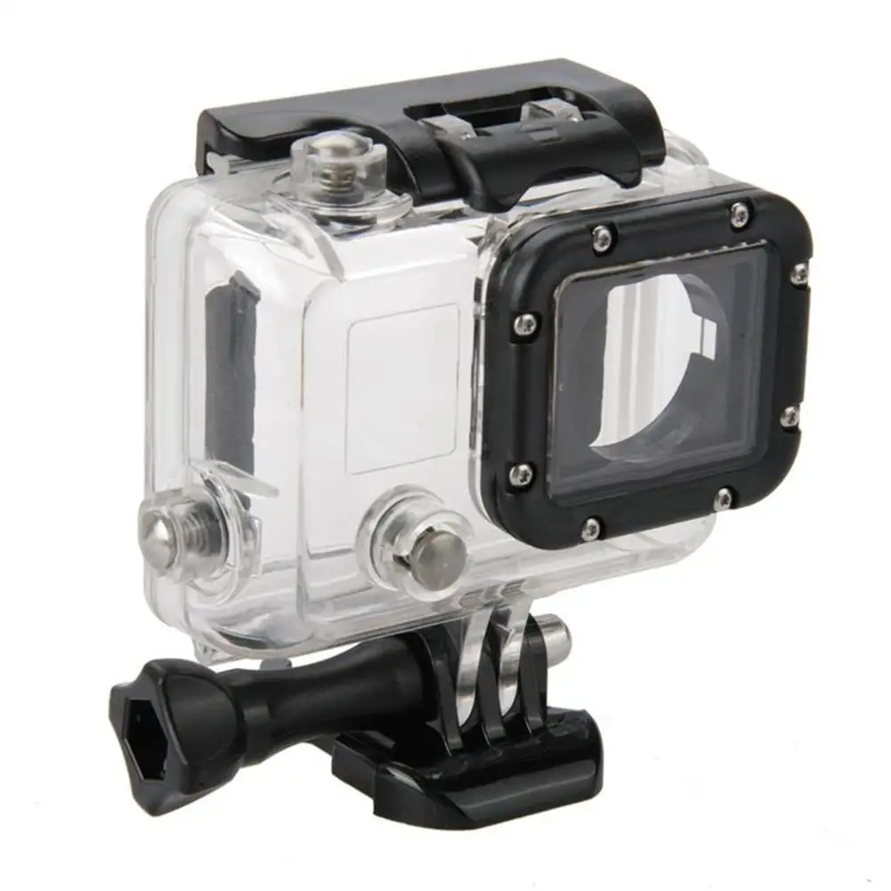 Водонепроницаемый защитный чехол для Gopro Hero3 3 + 4 камера корпус Чехол подводный корпус крышка камеры аксессуары