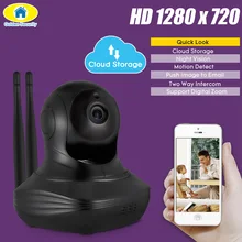 Золотая безопасность 720P Full HD облачная беспроводная WiFi камера безопасности IP CCTV камера WiFi сетевая камера наблюдения Onvif